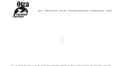Desktop Screenshot of orcafurniture.com